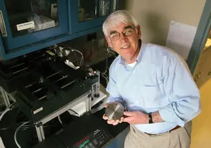 Professor Robert Prud’homme is working on nanoparticle drug delivery to fight cancerous tumors.