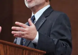 Former Fed chairman Ben Bernanke, pictured in a 2010 visit to campus. (Denise Applewhite/Office of Communications)