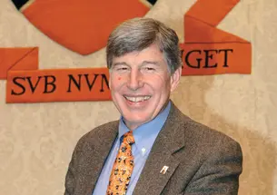 Dennis Keller '63 at Alumni Day 2008