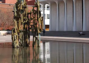 Robertson Hall, home of the Woodrow Wilson School, was renamed for Charles Robertson '26 and his wife, Marie, in 1988.