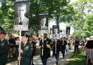 The Class of 1944 honors members who were killed in World War II.
