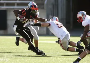 Receiver Trey Peacock ’11 has been a bright spot for the 1-4 Tigers.