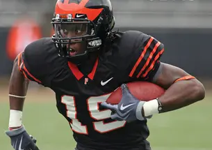Trey Peacock ’11 caught two touchdown passes against Cornell.