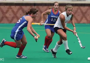 Through Oct. 10, Kat Sharkey ’12 led Division I with 20 goals.