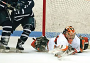 LIVE.SP_Kalemba.jpg Zane Kalemba ’10 held opponents scoreless in three of Princeton's five ECAC Hockey playoff games.
