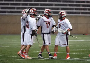 Mark Kovler ‘09, No. 17, scored four goals against Virginia March 8.