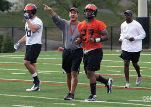Bob Surace ’90 and the Tigers host Lafayette at Princeton Stadium Sept. 25.