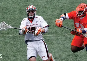 Rich Sgalardi ’09 had two goals and two assists against Syracuse.