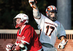 Mark Kovler ’09 in action against UMass.