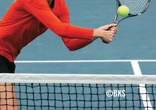 LIVE.SP_tennis.jpg No. 1 singles player Hilary Bartlett ’12 was 7–0 in Ivy matches.