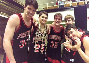 James Mastaglio and teammates