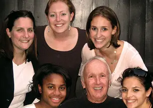 John Hall Fish ’55 with Princeton Project 55 fellows in 2007.