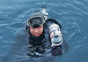 Michael deCamp ’49 in an undated photo