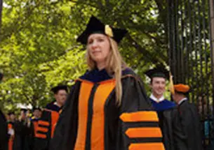 Academic regalia at Princeton's Commencement, 2011. 