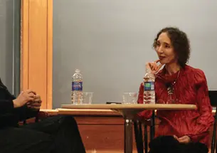 Jonathan Safran Foer ’99 talks with Joyce Carol Oates.