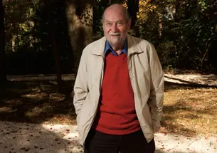 “We have a wonderful thing going here,” said poet Edmund Keeley ’48, who directed the creative writing program for 15 years.