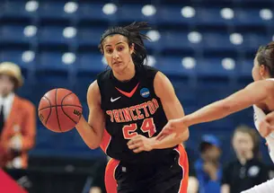NCAAforstory4010new.jpg Ivy League Player of the Year Niveen Rasheed ’13 scored 20 points, but that was not enough to beat Kansas State in the first round of the NCAA tournament.