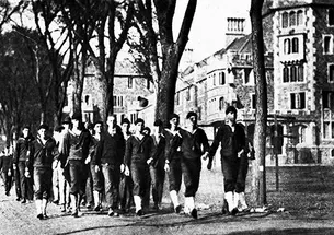 Princeton SATC 1918: boots on the ground.