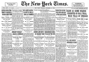 The front page of The New York Times on Nov. 11, 1926, featuring an article titled, “Princeton Severs Ties with Harvard After Long Discord.” Days earlier, Princeton defeated Harvard 12-0.