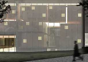 OTC-Donation.jpg Architect’s rendering of the new music building.