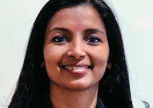 OTC-SmithaClip.jpg “The millennial preference is ... keep me nourished on-the-go.” — Smitha Haneef, executive director, Campus Dining