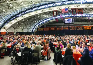 Banquet in Jadwin Gym
