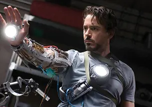OTC_Class Closeup_Tony Stark.jpg Marvel’s Iron Man, played by Robert Downey Jr.