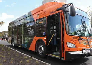 One of the University’s new electric buses