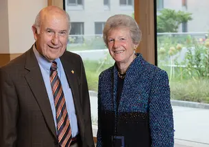 Gilbert Omenn ’61 and Martha Darling *70