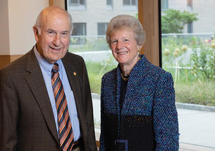 Gilbert Omenn ’61 and Martha Darling *70