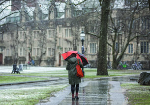 Rainy campus