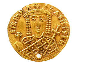 A byzantine coin