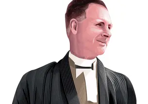 Illustration of Ernest Gordon