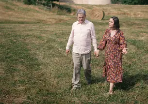 PRINCE_Castle-Couple.jpg Inezita Gay-Eckel ’78 and her husband, Christopher, at the Chateau de Cherveux