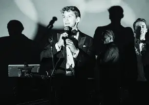 Charity ball performers