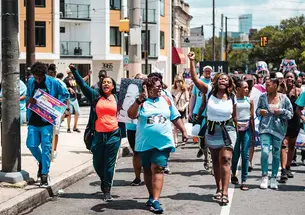 Members of New Voices for Reproductive Justice