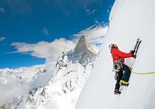 Three elite climbers try to conquer the most technically difficult peak in the Himalayas in the film Meru.