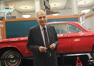 The gift shop sells refrigerator magnets depicting the Ford Pinto bursting into flames and a 1,200-page torts casebook.