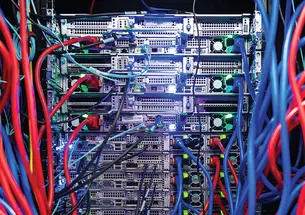 Cluster of 300 Nvidia H100 GPUs.