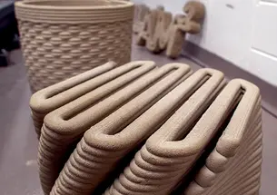 3D printed concrete