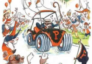 Click on the cover to download a PDF of the 2014 Reunions Guide. (Illustration by Michael Witte â66)