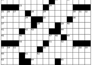 Crossword