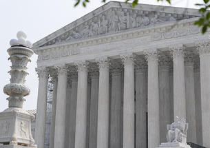The U.S. Supreme Court is seen on June 29, 2023, the day it struck down affirmative action in college admissions. 