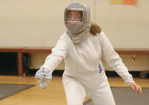 Eliza Stone ’13, a national champion in saber