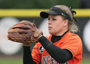 Candy Button ’13 is a quiet spark plug on the softball team and a high achiever in the classroom.