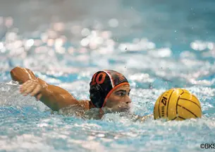 Drew Hoffenberg ’15 is a standout on the men’s water polo team, which is one of the top-ranked teams outside of California. 