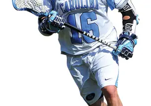 Jack McBride ’11 played on the lacrosse team while ­earning an M.B.A. at the ­University of North Carolina.