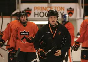 Bob Prier played minor-league hockey until he was sidelined by an injury.