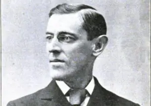 Class Herald Photo of Woodrow Wilson, Class of 1879