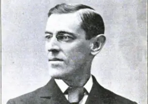 Class Herald Photo of Woodrow Wilson, Class of 1879